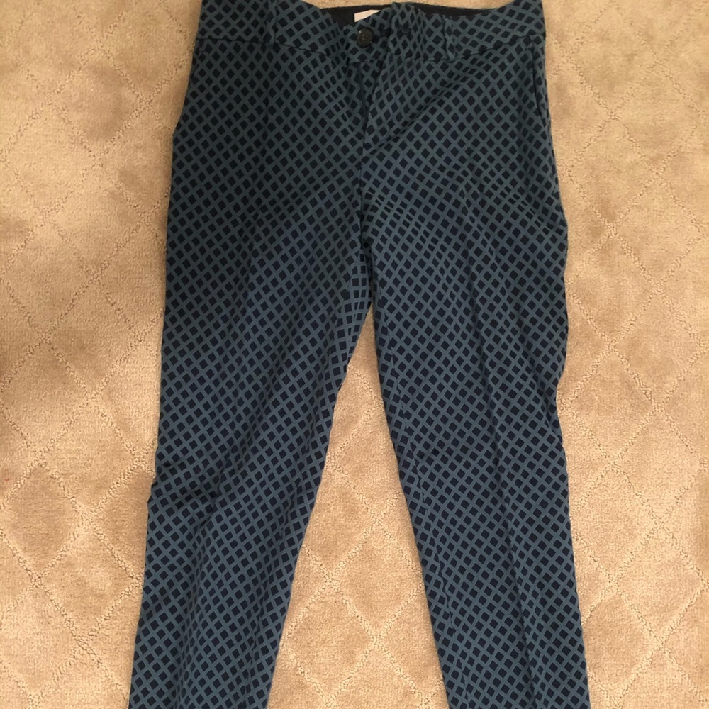 Banana Republic Blue Womens Dress Pants